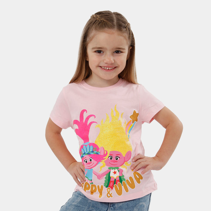 T Shirt Bambina 7 Anni Il fumetto della manica corta delle ragazze dei  ragazzi del bambino di estate stampa le parti superiori casuali per i  vestiti dei bambini Camicia Equitazione (Blue, 1-2